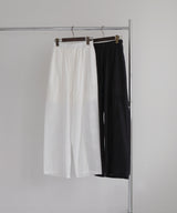 【2月中旬予約商品】刺繍レースイージーパンツ