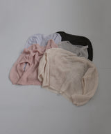 透かし編みルーズニット