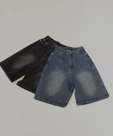 バミューダデニムパンツ