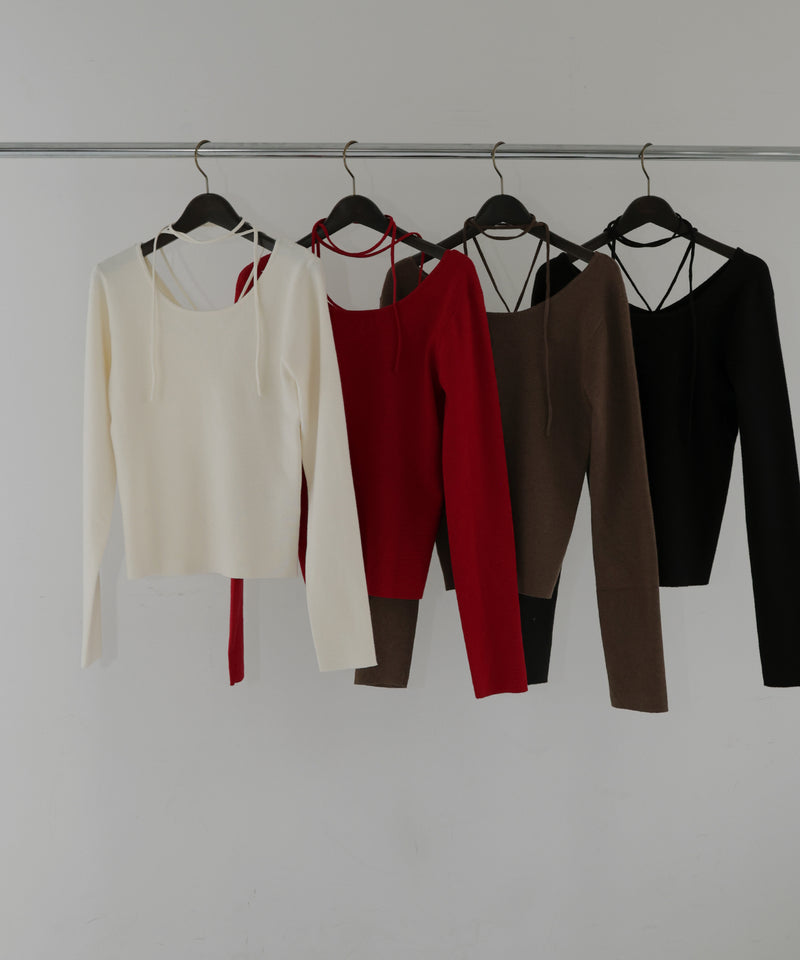 マルチウェイチョーカーニット