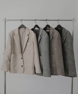 【2月中旬予約商品】サマーツイードジャケット