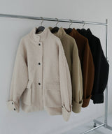 ブークレスタンドカラーコート