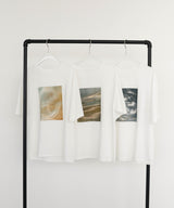 マーブルフォトTシャツ