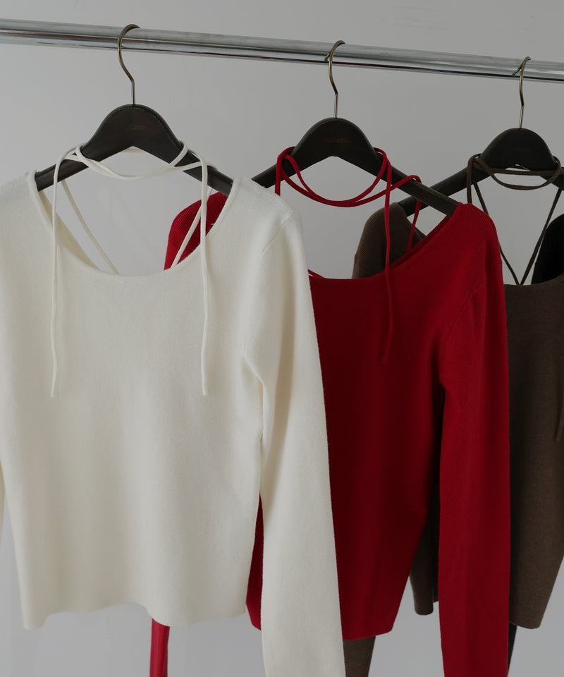 マルチウェイチョーカーニット