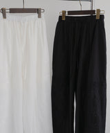 【2月中旬予約商品】刺繍レースイージーパンツ