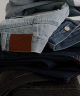 アシメカーブデニムパンツ