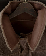 ムートンボアリバーシブルコート