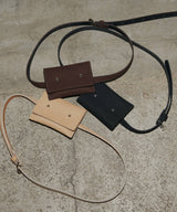 3wayスウェードウエストベルトポーチ