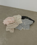 ブークレクルーネックカーディガン