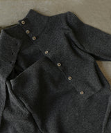 【12月上旬入荷】レイヤード風デザインニットプルオーバー