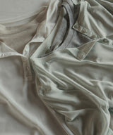 シアーヘンリーレイヤードトップス