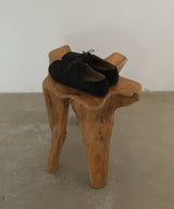 スウェードモカシンシューズ