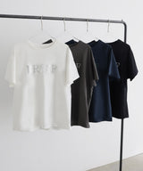 【5月上旬お届け】ポイント刺繍ロゴTシャツ