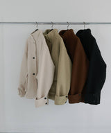 ブークレスタンドカラーコート